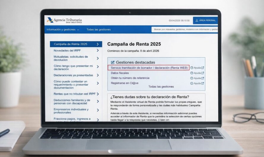 Borrador renta 2025: cómo consultarlo paso a paso