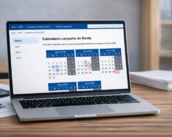 Calendario renta 2025: fechas clave y plazos de la campaña 2026 calendario y plazos inicio de la campaña de renta 2025