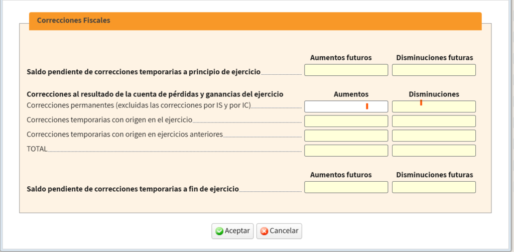Ajustes extracontables