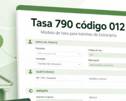 Cómo pagar la tasa 790 código 012: descargar, rellenar y pagar el modelo tasa 790 código 012 para trámites de extranjería, con formulario, tarjeta bancaria, pasaporte español y tarjeta de extranjero